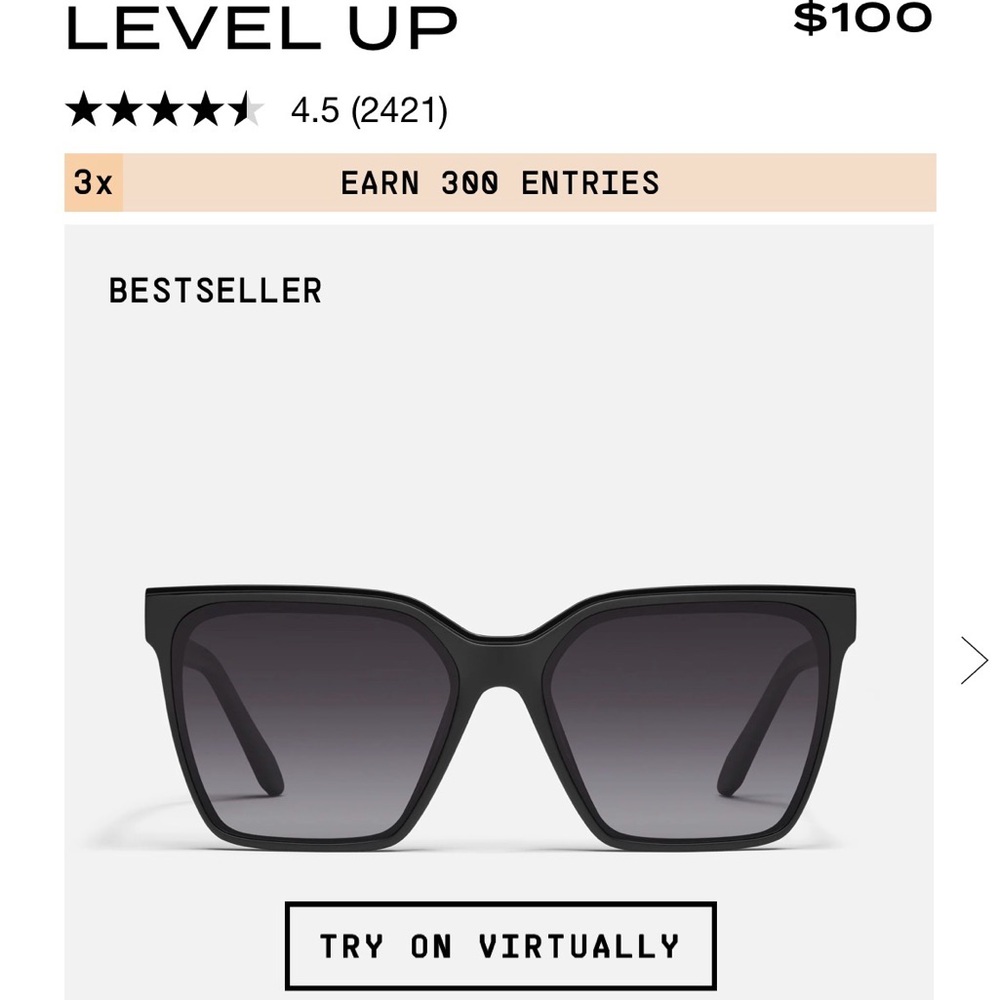 Quay Australia Black Oversized Square Sunglasses